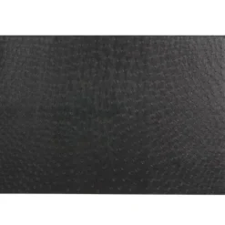 Set de table rectangulaire souple noir
