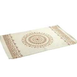 Set de table rectangulaire style oriental motif rosace 30x50cm