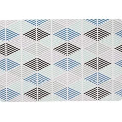 Set de table restangulaire plastique arabesque