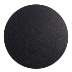 Set de table rond noir à paillettes Ø33cm