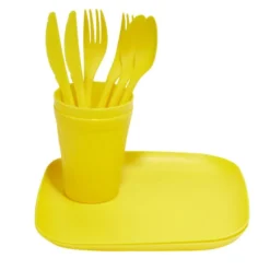 Set pique-nique pour 2 personnes en plastique 10 pièces (3 modèles)