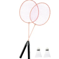 Set 2 raquettes de badminton et 1 volant