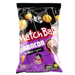 Snacks salés boules de maïs Match Ball saveur barbecue 30gr