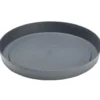 Soucoupe plastique pour pot rond 10L gris anthracite