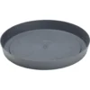Soucoupe plastique pour pot rond 23L gris anthracite