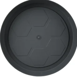 Soucoupe plastique pour pot rond 23L gris anthracite