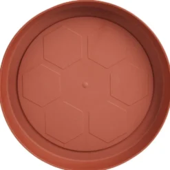 Soucoupe plastique pour pot rond 10L rouge
