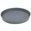 Soucoupe pour pot de jardin gris anthracite