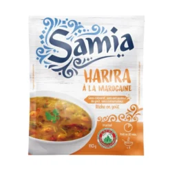 Soupe Harira à la Marocaine Samia x4 déshydratée sachet 110g