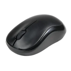 Souris PC sans fil noire 10x6xH4cm