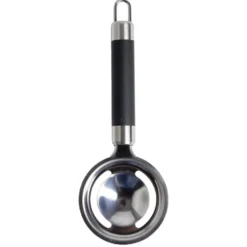 Séparateur de blanc d'oeuf en inox avec poignée en plastique