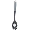 Spatule ajourée plastique noir et gris L34cm