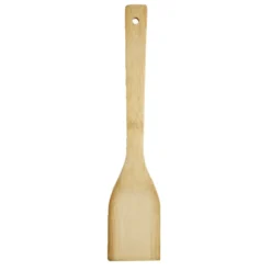 Spatule plate en bambou L.30cm