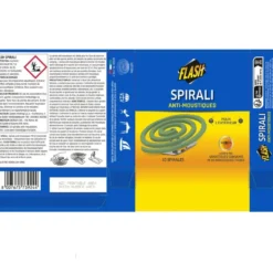Spirale anti moustiques x10 Flash pour l'extérieur