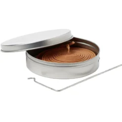 Spirale d'encens x3 avec socle inox