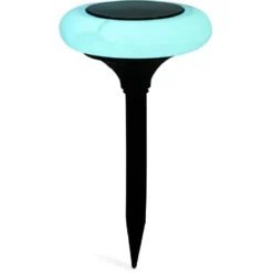Spot solaire LED multicolore à planter
