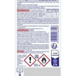 Spray anti-moustiques haute protection Marie Rose 6H de protection 100ml
