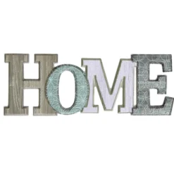 Sticker mural en plastique "Home" 40xH19cm