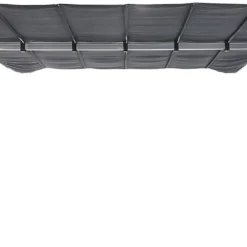 Store inclinable rétractable Aoste noir 375x250xH220cm 9,37m²