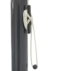 Store inclinable rétractable Aoste noir 375x250xH220cm 9,37m²