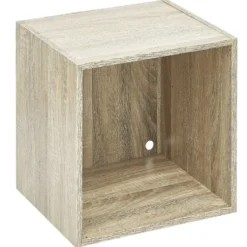 Structure Box Cube 1 case 35x30x35cm bois naturel