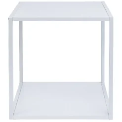 Structure Box Cube 35x30x35cm métal blanc