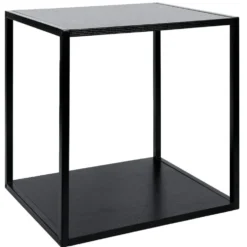 Structure Box Cube 35x30x35cm métal noir