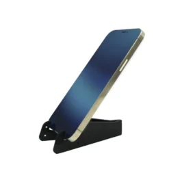 Support de téléphone ou tablette pliant angle 90° noir