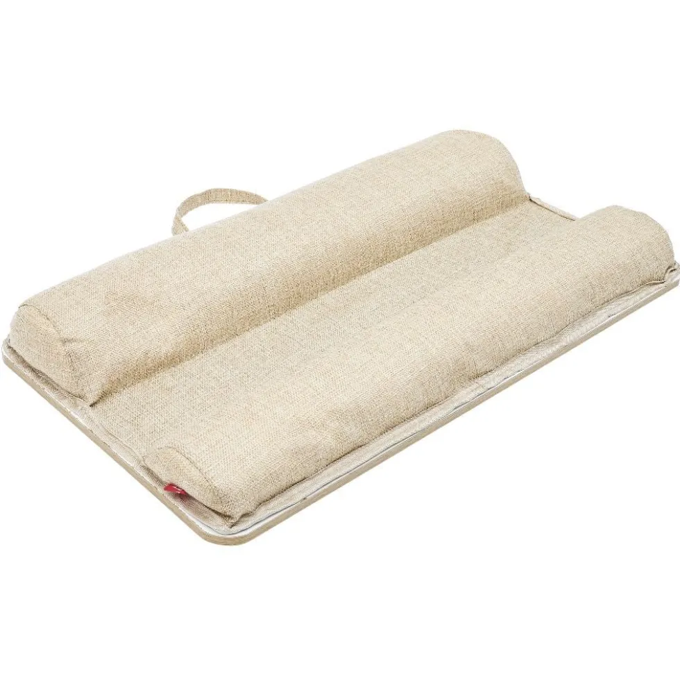 Support pour ordinateur portable nomade bois naturel 57x30xH7,5cm