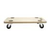 Support à roulettes en bois 60x30cm charge 150kg