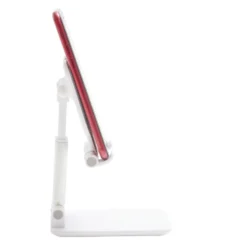 Support téléphone multiposition blanc 6,5x2,7xH11cm