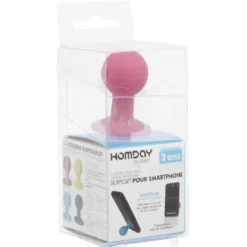 Support téléphone portable boule à ventouse