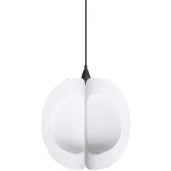Suspension design origami blanc Ø38xH35cm