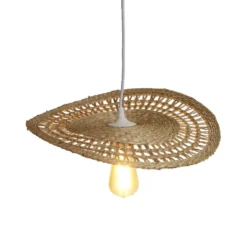 Suspension ondine jacinthe d'eau naturel Ø38cm