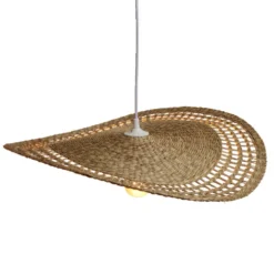 Suspension ondine jacinthe d'eau naturel Ø58cm