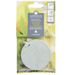 Suspension parfumée x2 Ambiances Devineau senteur verveine citron du Mexique