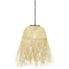 Suspension solaire Laos en bambou Ø20,5xH23cm