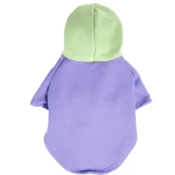 Sweat à capuche pour chien violet - Taille M