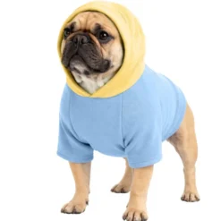 Sweat à capuche pour chien violet - Taille L
