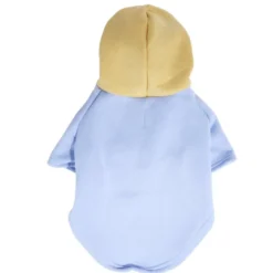 Sweat à capuche pour chien violet - Taille L