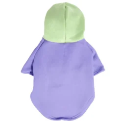 Sweat à capuche pour chien violet - Taille L
