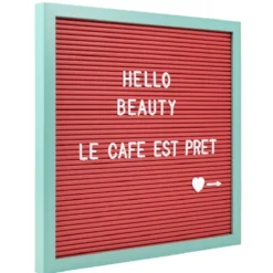 Tableau à message multicolore