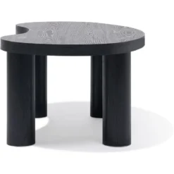Table basse Pachi noir - L100xP50xH40 cm