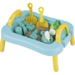 Table d'activité plage enfant plastique avec accessoires (12 pièces)