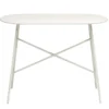 Table de jardin haute rectangulaire Faro acier gris 130x60xH100cm