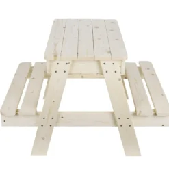 Table pique nique 2en1 bac à sable 60x80xH52cm