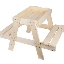 Table pique nique 2en1 bac à sable 60x80xH52cm