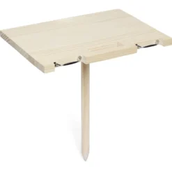 Table pliable en bois à planter