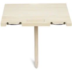 Table pliable en bois à planter