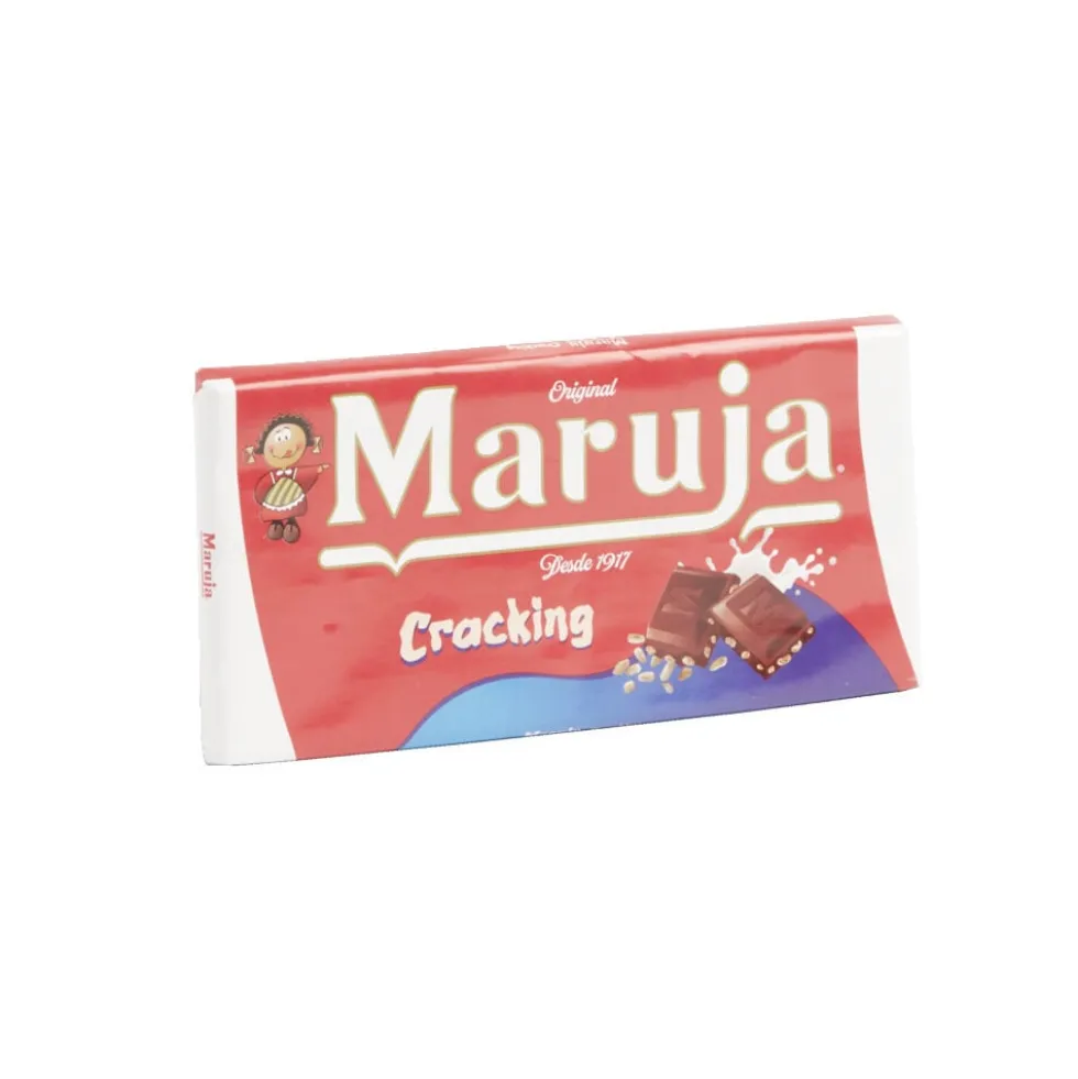 Tablette de chocolat au lait et riz soufflé Maruja 85g